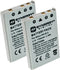 Synergy Digital Digital Camera Batteries, Compatible with Nikon EN-EL5, ENEL5, 25625 Digital Camera Batteries (li-ion, 3.7V, 1100 mAh), Set of 2...