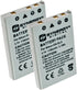 Synergy Digital Digital Camera Batteries, Compatible with Nikon EN-EL5, ENEL5, 25625 Digital Camera Batteries (li-ion, 3.7V, 1100 mAh), Set of 2...