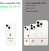 MInCYB for iPhone 13 Wallet Case with Card Holder (12 Card Slots) - PU Leather Case for Women & Men, Wireless Charging, Detachable Magnetic, Cross...