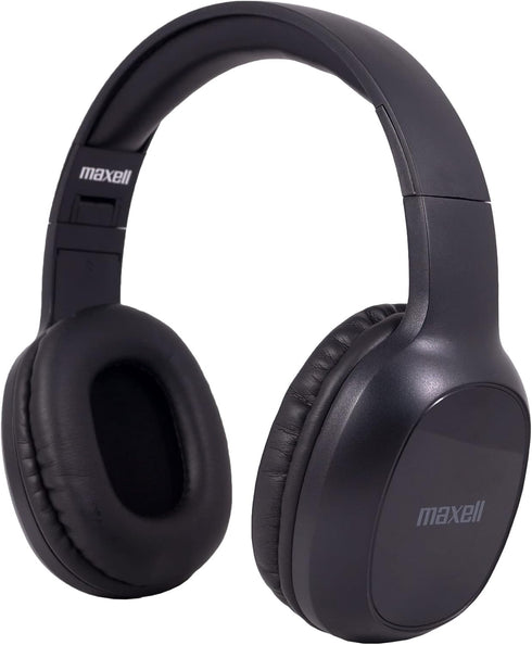Maxell 199793 Bass 13 Bluetooth On-Ear Headphones with Microphone, Black...