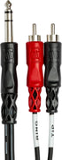 Hosa TRS-203 Insert Cable 1/4 Inches TRS to Dual RCA - 9 Feet...