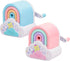 Cute Pencil Sharpener, Kawaii Sharpener Small Handheld Cartoon Pencil Sharpener, Fun Manual Pencil Rainbow Sharpener for Home School Office Suppli...