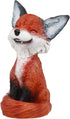 Mulandd YTC Brown and Black Smiling Fox TeeHee Themed Decorative Figurine Statue...