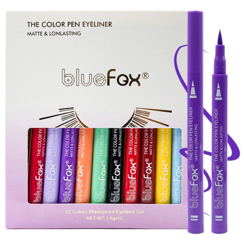 12 Pcs Colorful Eyeliner, Smudge-proof Waterproof Liquid Eyeliner, Long wearing eye liner Neon Makeup Eyeliner,Highly pigmented,Colourful Eyeliner...