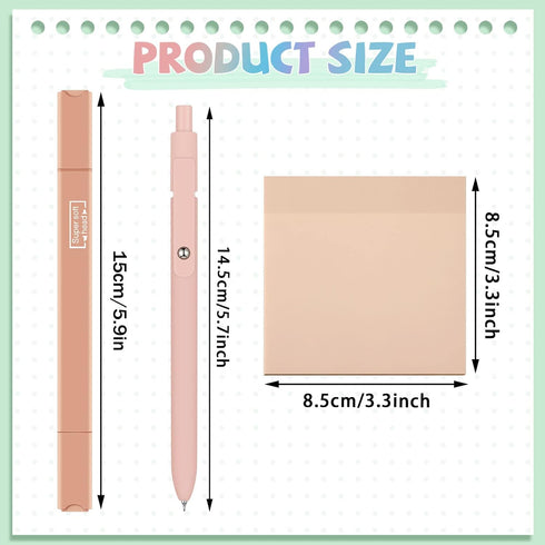 Yinder 23 Pcs Bible Aesthetic School Supplies Include 12 Aesthetic Bible Pastel No Bleed Highlighters 5 Pcs Retractable Point Gel Pens 6 Pad Trans...