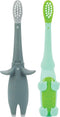 Dr. Talbot's Toddler Training Toothbrush for Kids - (2-Pack) - 6+ Months - Alligator/Elephant...
