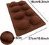 EchoDone Egg Shape Soap Mold Non Stick Silicone Half Egg Mold for Soap Making, Truffles Chocolate, Candy, Jelly, Desserts, Ice Tray Backing Set Ca...