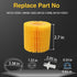 4 sets Engine oil filters Compatible with Toyota, Camry, Highlander, Rav4, Sienna, Tacoma, Lexus and other models Replace#?04152YZZA1?04152-YZZG1?...