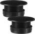 Sadnyy 2 Sets Parasol Umbrella Hole Ring Plug and Cap Set Outdoors Deck Table Hole Cover Insert Thicker Umbrella Plug for Patio Table Yard (Black)...