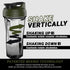 HELIMIX 2.0 Vortex Blender Shaker Bottle Holds upto 28oz | No Blending Ball or Whisk | USA Made | Portable Pre Workout Whey Protein Drink Shaker C...