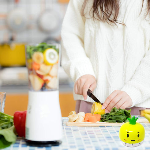 yueton Cute Vegetables 60 Minutes Cooking Mechanical Timer temporizador for Kitchen Alarm Home Desktop Decor...