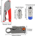 Coax Cable Crimper Tool Kit Coaxial Compression Tool Fitting Wire Stripper with 5PCS RG6 F Type Connector + 5PCS RG6 Coax Cable Extender...