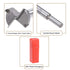 uxcell Forstner Drill Bits 30mm, Tungsten Carbide Wood Hole Saw Auger Opener Woodworking Hinge Hole Drilling Boring Bit Cutter Gray with 8mm Round...