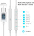 USB C Headphones for iPad Pro iPhone 15 Pro,USB Type C Earphones HiFi Stereo USB C Wired Earbuds with Microphone Volume Control for Samsung S23 Ul...