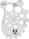 Artool Blasted Fx Template Circle,White...