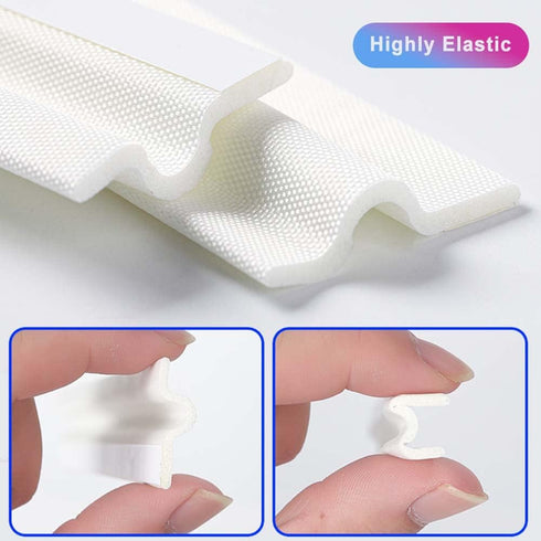 118 Inch Window Draft Stopper Foam Seal Strip Self Adhesive, Window Insulation Tape and Door Side Weather Stripping Soundproof, Door Bottom Sweep ...