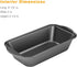Tiawudi 3 Pack Nonstick Carbon Steel Baking Bread Pan, Large Loaf Pan, 9 1/2" x 5"...
