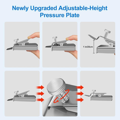 Jongdari Magnetic Seam Guide for Sewing Machine, Upgraded Sewing Guide Magnet Seam Allowance Guide with Clip, Sewing Essentials Quilting Supplies ...