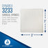 Dynarex Surgical Gauze Sponges- Absorbent Cotton Fabric with Folded Edges - Soft, Durable, Non-Sterile Dressing - 3x3, 12-Ply - Sleeve of 200 Spon...