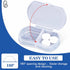 4PCS Pill Case for Purse Small Pill Organizer Portable Travel Daily Pill Containers AM & PM Mini Pill Box Vitamin, Fish Oil, Supplement Holder...