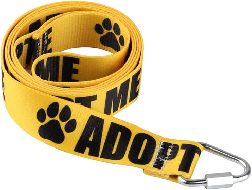 Funny Dog Leash Adopt Me Dog Leash Walking Training Dog Leashes Dog Owner Pet Lover Gift (Adopt Me-YE)...