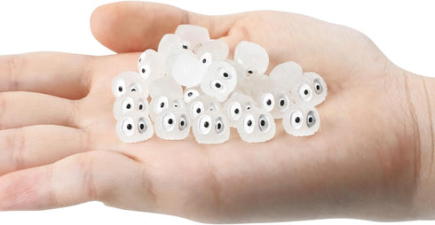 CCINEE 100pcs Luminous Ghost Tree Elves Fairy Resin Briquettes Miniature Garden Accessories Glow in The Dark for Fairy Garden Cake Decoration East...