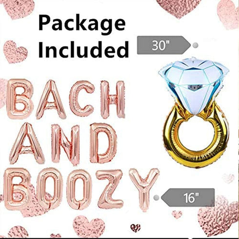 JeVenis Bachelorette Decorations Bridal Shower Decorations Balloons for Beach Bach Party Supplies Summer Party...