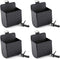 Keenso Universal Car Air Vent Organizer Box Storage Bag, Black Auto Seat Back Interior Case with Hook, Mount Outlet Storage Box Hanging Leather Co...