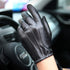 Long Keeper Men Leather Touchscreen Gloves Winter Driving Warm Wrist Gloves...