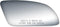 Passenger Side Mirror Glass, Chevrolet Camaro, El Camino, Monte Carlo, Firebird, Fiero, Corvette...