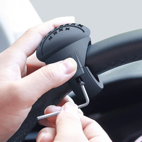 Mtsooning Steering Wheel Knob Steering Silicone Power Handle Anti-Slip Boat Steering Wheel Knob Replacement for Car Tractor Trucks Boat Mowers For...