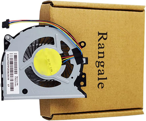 Rangale CPU Cooling Fan for HP X360 Pavilion 13-A010DX Envy 15-U 15-u100ng 15-u499nr 15-u110dx 15-U011DX 15-U111DX 15-U005TX 15-U011D Series Lapto...