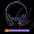 Stereo Gaming Headset for PS4, PC, Xbox One Controller, Noise Cancelling Over Ear Headphones with Mic, Soft Memory Earmuffs for Laptop/Mac/Nintend...