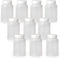 100ml/3.4oz Plastic Bottles Lab Chemical Reagent Bottle - Wide Mouth, Secure Sample Sealing, Liquid Storage Container 10 Pcs...