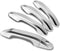 Tutor Auto Chrome Door Handle Covers Compatible with Chevrolet Silverado Tahoe Suburban Avalanche, GMC Yukon Sierra, Cadillac Escalade 2007-2014 -...
