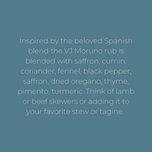 Villa Jerada, Moruno Premium Rub - Andalusian Spice Blend, 1.76 oz (MORUNO 2 JARS)...