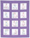 Jack Dempsey Needle Art Nursery Rhymes Nursery Quilt Blocks...