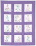 Jack Dempsey Needle Art Nursery Rhymes Nursery Quilt Blocks...