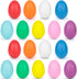 LovesTown 18PCS Plastic Egg Shakers Set, Percussion Instruments Musical Egg Maracas Easter Egg for Kids Toys Music Learning DIY Painting...