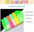 TransWonder Glow in The Dark 3D Puff Vinyl Heat Transfer - Luminous Fluorescent HTV Puff Vinyl Bundle Puff Heat Transfer Vinyl for T Shirts Compat...
