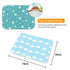 3 Pack Diaper Changing Pad, Maveek Portable Toddler Diaper Changing Pad Waterproof Baby Change Mats Premium Change Pad Liner Bed Pad Play Mat(Gree...
