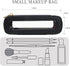 Clear Makeup Brush Bag, Small Makeup Brush Holder Travel Makeup Bag for Purse Mini TSA Approved Cosmetic Brush Case Portable Toiletry Bag for Wome...