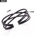 Jojomina Black Rhinestone Cuff Bracelet for Women Black Jewelry Layered Bracelets for Prom pageant Party Wedding...