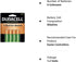 DURNLAA4BCD - Rechargeable StayCharged NiMH Batteries...