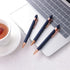 12 PCS 2-in-1 Stylus Retractable Ballpoint Pens,Pen with Stylus tips, 1.0 mm Black Ink Metal Pen Stylus Pens for Touch Screens,12 Pens and 12 Refi...