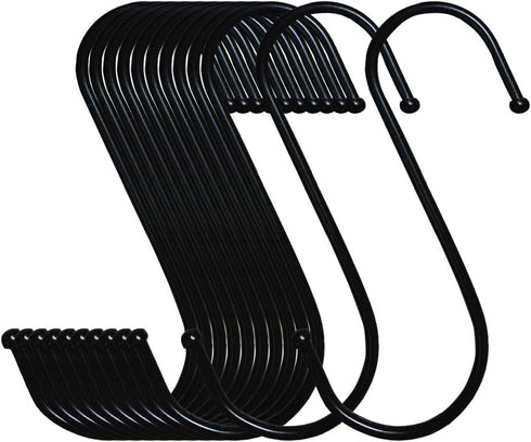 10 Pack 4.7 Inches Extra Large S Shape Hooks Heavy-Duty Metal Hanging Hooks Apply Kitchenware Bathroom Utensils Plants Towels Gardening Multiple u...