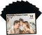 Mingting 10pcs 5x7 Magnetic Picture Frames for Refrigerator Reusable Magnets Fridge Photo Sleeves for Refrigerator Locker Office Cabinet,Black...