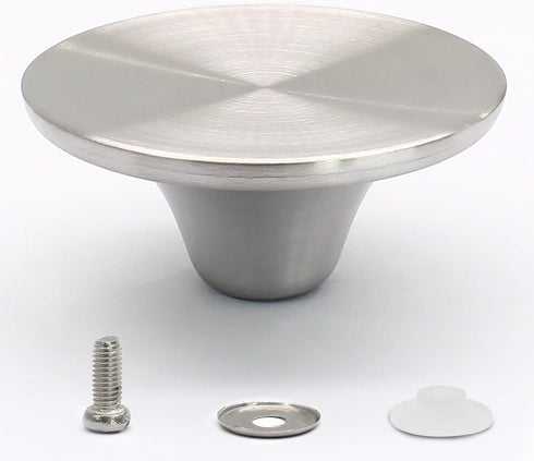 1pc Dutch Oven Knob, Stainless Steel Lid Knob Replacement for Enameled Ceramic Cast Iron Dutch Oven Pot Lid...