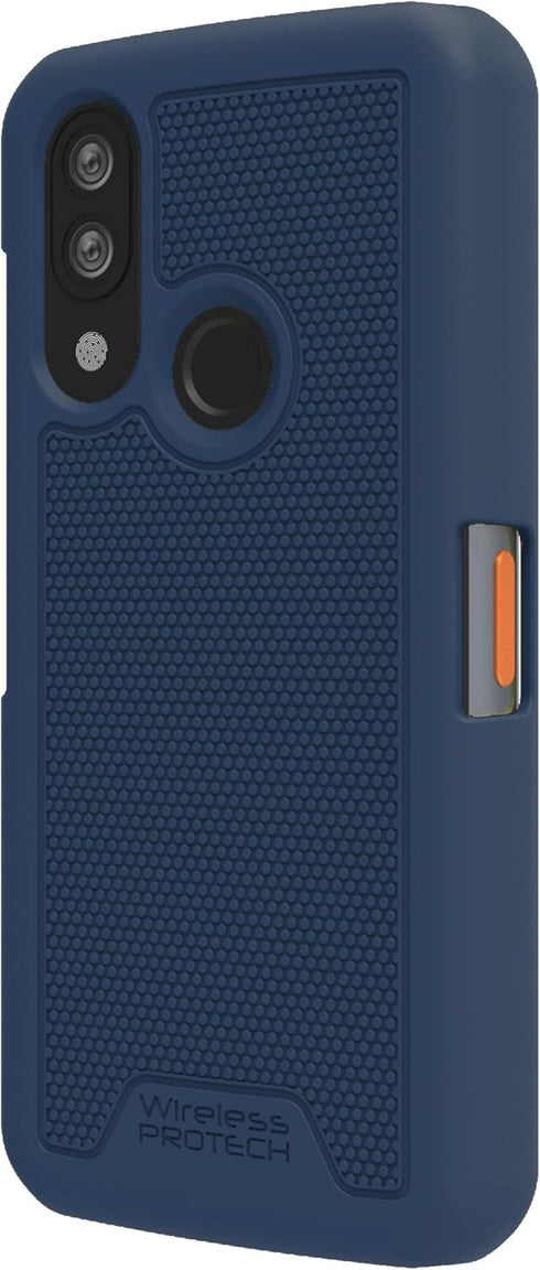 Case Compatible with CAT S62 and CAT S62 PRO phones, Protective Hard Shell Case (Navy Blue)...