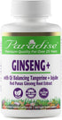 Paradise Herbs Ginseng Root Extract for Energy & Well-being, Vegan, Non GMO, Gluten Free, Vitamin B1, B2 & B12, 60 Capsules...